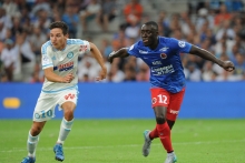 A l'image d'un Dennis Appiah qui ne lâche pas le marquage sur Florian Thauvin, la défense caennaise bien que bousculée par les vagues marseillaises a tenu bon.