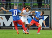 Depuis la reprise de la Ligue 1, Damien Da Silva a déjà livré de sacrés duels avec quelques attaquants comme, ici, avec le Toulousain Martin Braithwaite.
