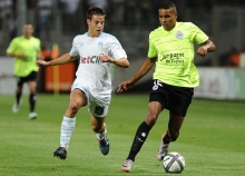 D'une tête piquée, Youssef El Arabi avait offert le succès au Stade Malherbe. La première de ses 17 réalisations cette saison-là. Le Marocain terminant 3e meilleur buteur de L1. 