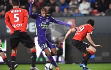 A l'image de cette magnifique chevauchée provoquant le corner conduisant à l'égalisation caennaise, Jordan Adéoti a effectué une superbe rentrée face aux Rennais.