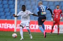 Rentré à l'heure de jeu, Yann Karamoh a inscrit son premier but, le deuxième du Stade Malherbe, avec le groupe "pro".