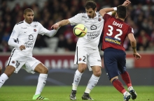 Titulaire en position de sentinelle, Nicolas Seube a participé à son 201e match en première division sous les couleurs "Bleu et Rouge" ; record d'Yvan Lebourgeois battu.