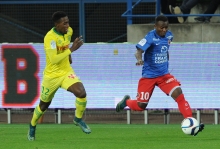 Buteur avec la réserve, en CFA2, dimanche dernier, Saidi Ntibazonkiza, absent des "18" de Patrice Garande lors des deux dernières rencontres, retrouve le groupe caennais.
