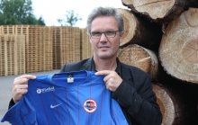 Le sponsoring maillot de l'entreprise Künkel SAS (ici, son président Christophe Künkel) avec le SM Caen sera officialisé le 14 juillet en amont du match contre Le Havre.
