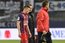 Remplacé à la 51' par Jordan Leborgne, Jonathan Delaplace qui souffre des adducteurs est, d'ores et déjà forfait, pour le déplacement à Nice, vendredi prochain.