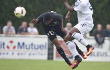 Retour gagnant pour Ronny Rodelin qui, pour sa première apparition avec le SMC durant cette préparation, a ouvert le score contre l'UNFP d'une tête plongeante à la 20'.