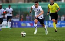 Malgré la défaite de l'équipe de France U20 contre l'Ecosse (1-0), Jessy Deminguet n'oubliera jamais cette rencontre où il a fêté son baptême du feu sous le maillot "Bleu".