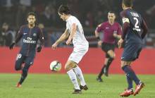 Face au PSG de Neymar et Thiago Silva, Ivan Santini a inscrit sur penalty son sixième but personnel cette saison. L'avant-centre a marqué la moitié des réalisations du Stade Malherbe en championnat.