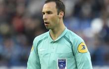 Malgré une carrière en Ligue 1 qui n'a débuté que depuis cette année 2017, Jérôme Brisard arbitrera pour la troisième fois le Stade Malherbe.