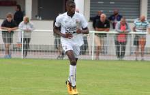 Joé Kobo fut l'un des quatre buteurs caennais au stade Heurtematte.