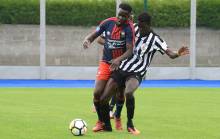 Contre la réserve d'Auxerre, Makan Macalou a ouvert le score à la demi-heure de jeu pour les Caennais. ©Photo d'archives
