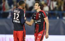 Associés en attaque dans le 4-4-2 de Patrice Garande, Ronny Rodelin et Ivan Santini affichent des statistiques impressionnantes.