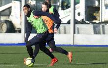 Forfait pour le déplacement à Angers avant la trêve internationale, Ronny Rodelin a renoué avec les entraînements collectifs depuis le début de la semaine. ©Photo d'archives