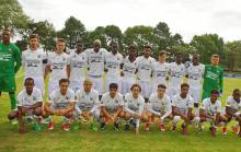 Grégory Proment, le coach du Stade Malherbe, a emmené un groupe de 21 joueurs à Ploufragan.