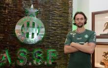 Recruté cette semaine en provenance du club allemand du Borussia Dortmund, le défenseur central serbe Neven Subotic est qualifié pour affronter le Stade Malherbe. ©ASSE