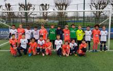 En déplacement au Camp des Loges comme les U11, dimanche matin, les U10 du Stade Malherbe ont fait match nul avec le PSG 4-4.