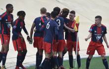 Les U17 nationaux du Stade Malherbe peuvent être heureux. En faisant tomber le leader lensois, ils restent en course pour la qualification en play-off.