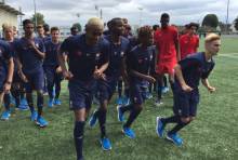 Pour ce premier match de préparation, Matthieu Ballon a procédé à une large revue d'effectif avec 30 joueurs utilisés.
