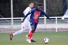 Godson Kyeremeh a égalisé en début de seconde période pour le Stade Malherbe Caen, 20 secondes après la retour des vestaires