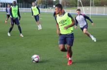 Yoël Armougom, Jessy Deminguet et le reste de l'effectif reprendront l'entraînement ce mardi après-midi après deux jours de repos
