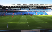 Opposition contre l'équipe réserve au Stade Michel d'Ornano