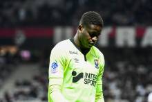 Brice Samba a réalisé 8 arrêts lors du match face à l'OGC Nice en stoppant notamment un pénalty en première période