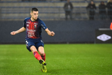 Sur son couloir droit, Frédéric Guilbert s'est illustré avec un très beau geste technique lors de SMCaen - Marseille