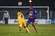 Malik Tchokounté a profité de ce 16e de Coupe de France pour inscrire son premier but avec le Stade Malherbe Caen