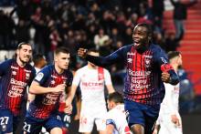 Prince Oniangué pensait avoir offert le but de l'égalisation aux caennais avant de voir les nîmois repasser devant en fin de rencontre