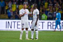 Derniers réglages entre Alexander Djiku et Adama Mbengue avant d'affronter le FC Nantes le week-end dernier