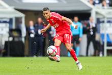 Fayçal Fajr a pu faire profiter les supporters de son aisance technique depuis le début de saison