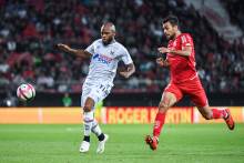 Baïssama Sankoh et les caennais ont décroché leur seule victoire la saison à l'extérieur sur la pelouse du Dijon FCO cette saison