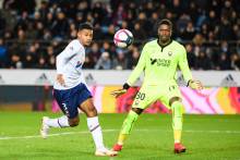 Brice Samba et Yoël Armougom se sont montré à leur avantage hier sur la pelouse de La Meinau