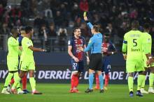 Enzo Crivelli a été averti à deux reprises en 2019, lors des réceptions du LOSC et de l'OM à d'Ornano