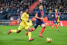 Majeed Waris a provoqué le penalty qui a offert la victoire au FC Nantes ce soir, transformé par Valentin Rongier