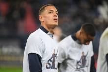 De nombreux hommages à Émiliano Sala hier soir à d'Ornano lors de la rencontre face au FC Nantes 