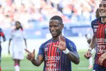 Tout comme Enzo Crivelli et Yacine Bammou, Claudio Beauvue a inscrit deux buts pour le Stade Malherbe cette saison