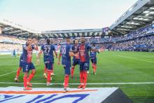Claudio Beauvue a inscrit son deuxième but samedi face à l'Olympique Lyonnais, son ancien club