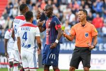 Johan Hamel avait dirigé la rencontre face à l'OL à domicile, un mauvais souvenir puisque deux caennais avaient reçu un carton rouge lors de ce match