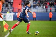 Enzo Crivelli auteur du but dimanche dernier face au Toulouse FC est de retour pour la réception du Paris SG