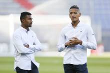Yacine Bammou et Yoël Armougom se sont contentés d'un footing ce mardi matin et devraient retrouver le groupe dans la semaine