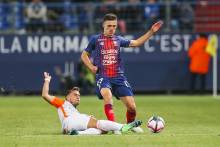 Quatre buts entre le Stade Malherbe Caen et les montpelliérains lors du match aller lors d'un match de haute volée à d'Ornano