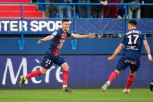 Buteur hier soir, Frédéric Guilbert à évoqué le soutien important des supporters en cette fin de saison pour le Stade Malherbe Caen 