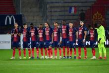 Les joueurs du Stade Malherbe et le public de d'Ornano ont respecté une minute de silence avant la rencontre d'hier soir