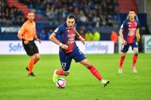 Buteur face au Stade Rennais FC la saison dernière, Enzo Crivelli tentera demain d'inscrire de nouveau un but face aux bretons