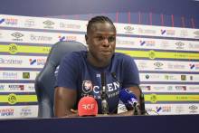 Romain Genevois est entré en jeu face à l'Olympique Lyonnais après l'expulsion d'Alexander Djiku avant l'heure de jeu