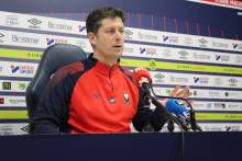 Fabien Mercadal a évoqué l'importance du match face au Paris-Saint-Germain pour la course au maintien, peu importe le résultat