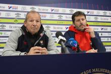 Fabien Mercadal et Rolland Courbis étaient présents ce jeudi midi en conférence de presse avant d'affronter Nîmes