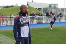 Emmanuel Imorou était bien présent ce mardi matin lors de l'entraînement, le latéral gauche caennais vient d'enchaîner trois matchs en Ligue 1 Conforama