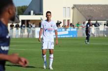 Saïf Khaoui a disputé ses premières minutes sous le maillot du Stade Malherbe Caen ce soir face au Paris FC (© Grégory Léon)